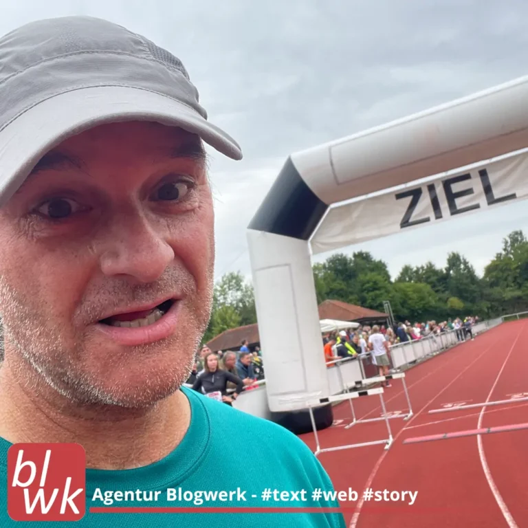Am Ziel: Nordkirchen Halbmarathon