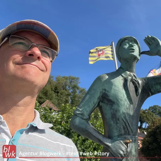 Oliver Hübner mit Rufer in Lauenburg